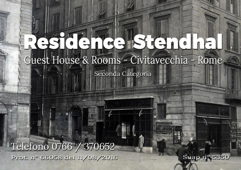 Residence Stendhal Guest House شيفيتافيكْيا المظهر الخارجي الصورة